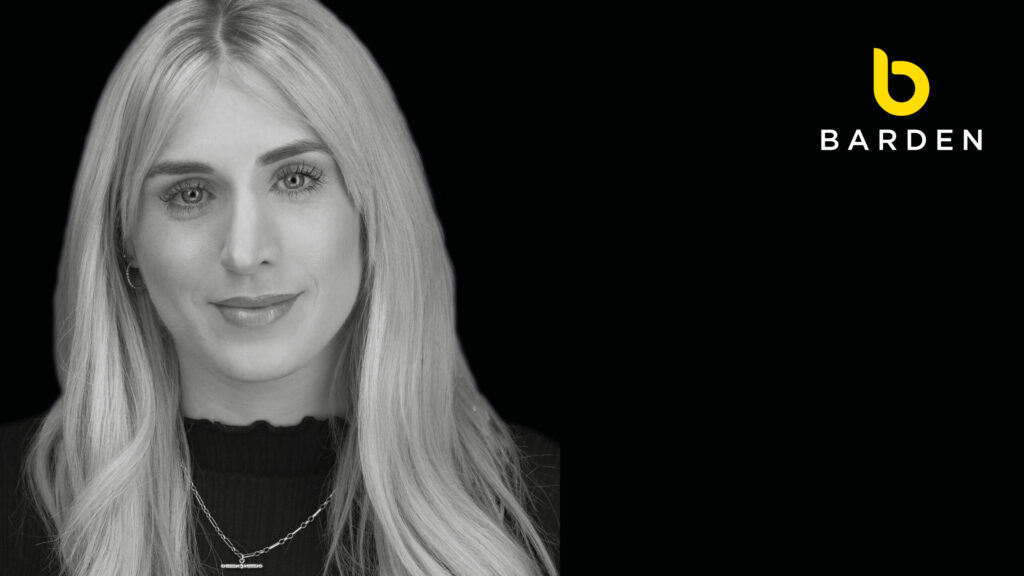 Good News Story…Cliodhna O’Brien Promoted to Business Lead with Barden