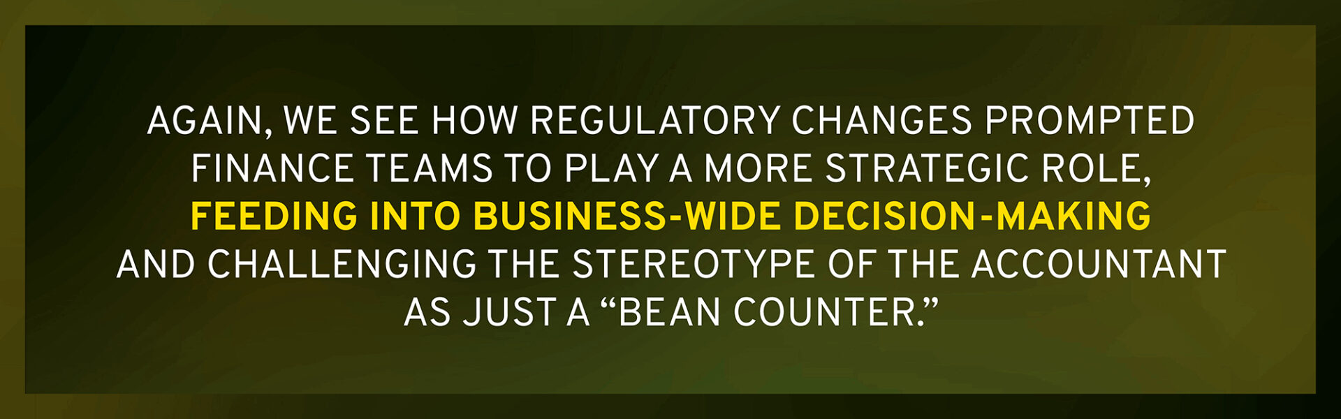 Talent in Transition: The Impact of Regulation & ESG | Accounting & Finance