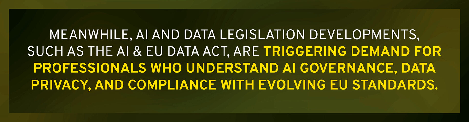 Talent in Transition: The Impact of Regulation & ESG | Projects, Transformation & Change