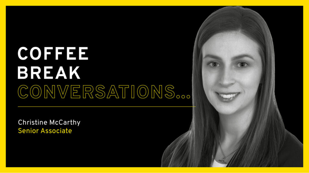 Coffee Break Conversations… with Christine McCarthy