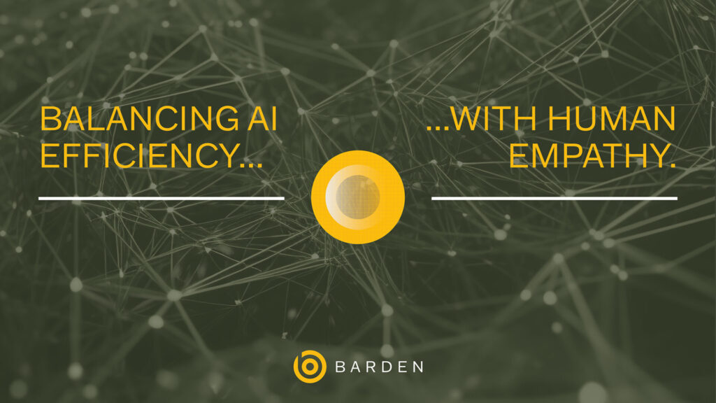 Balancing AI Efficiency with Human Empathy